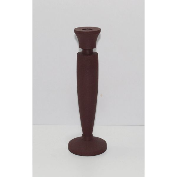 Bougeoir Lasso Rouille D8.5xH26.5cm