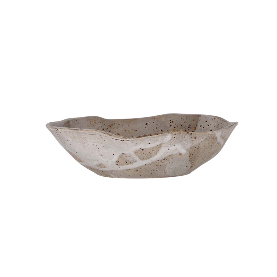 Assiette à Pâtes Etna Beige