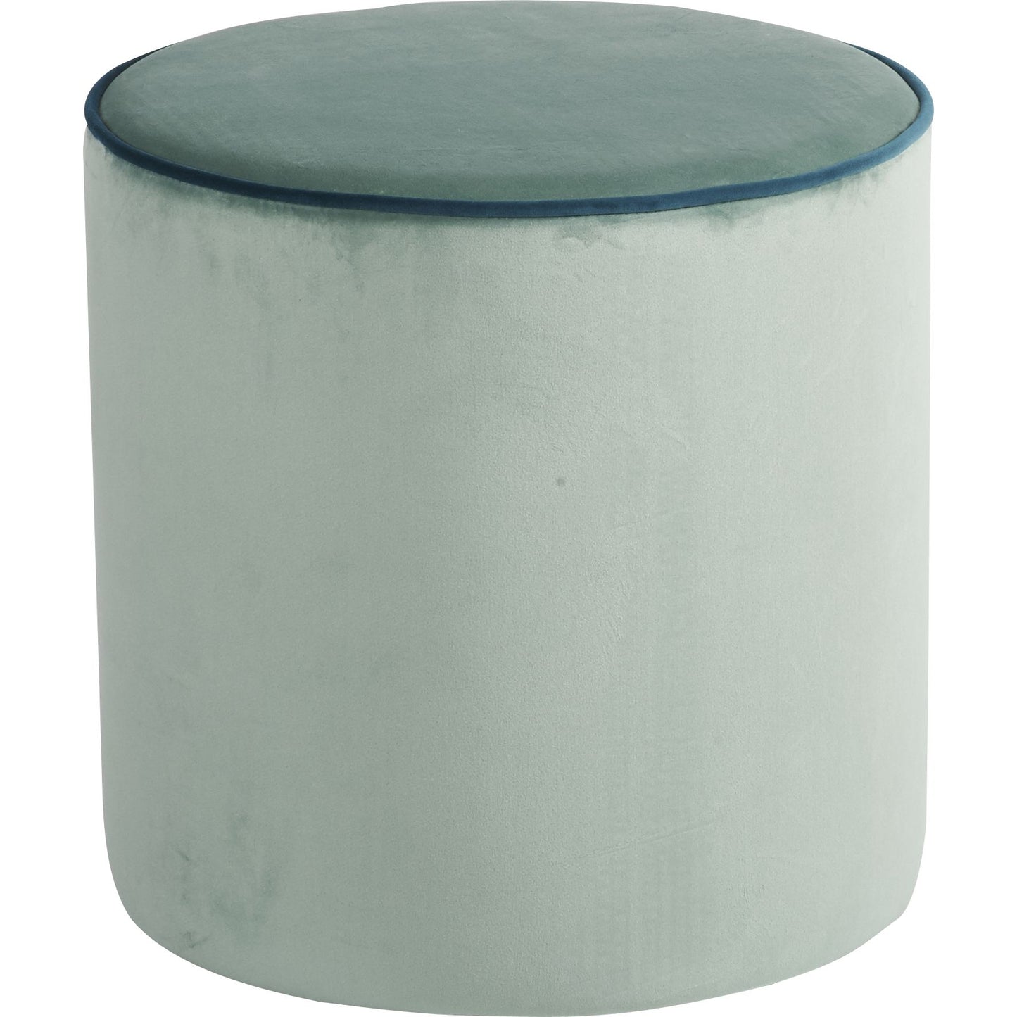 Pouf Countra Vert De Gris/ Vert Canard D40xH40cm