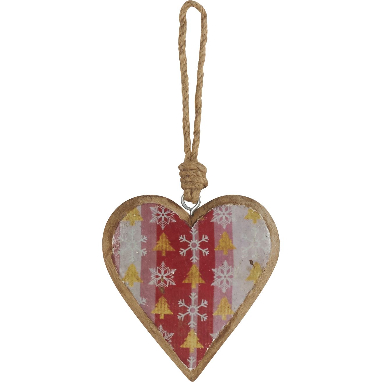 Coeur Scandi 11x12cm