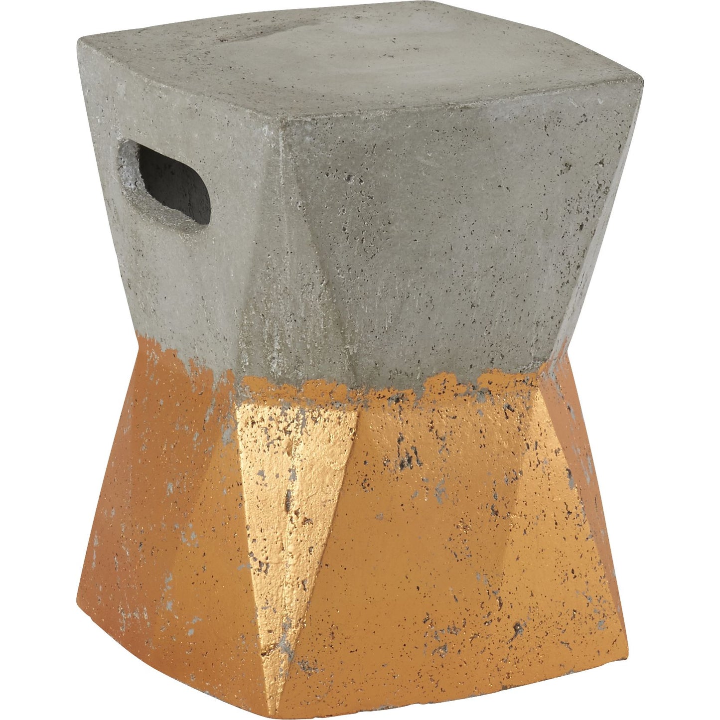 Pouf Arvy Cuivré 32x32xH41cm