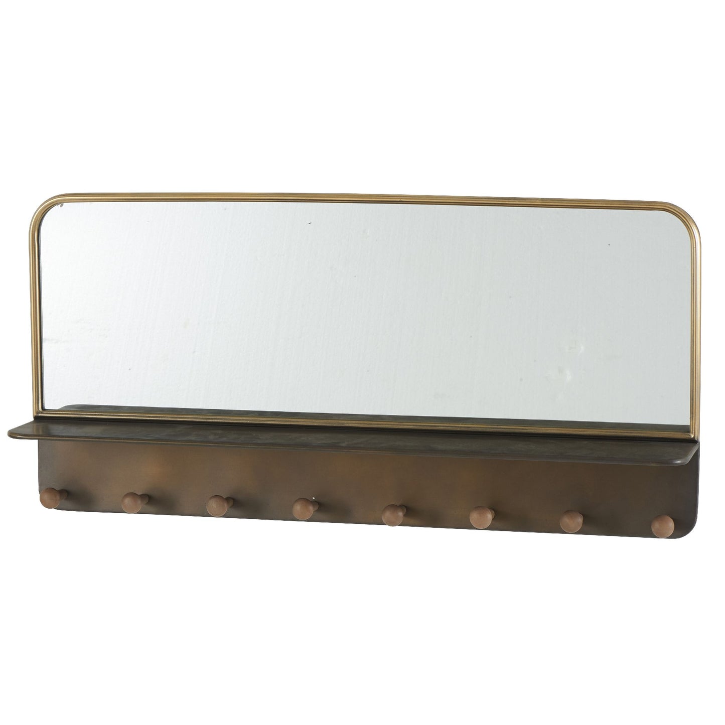 Miroir Patère 100x13xH46,5cm