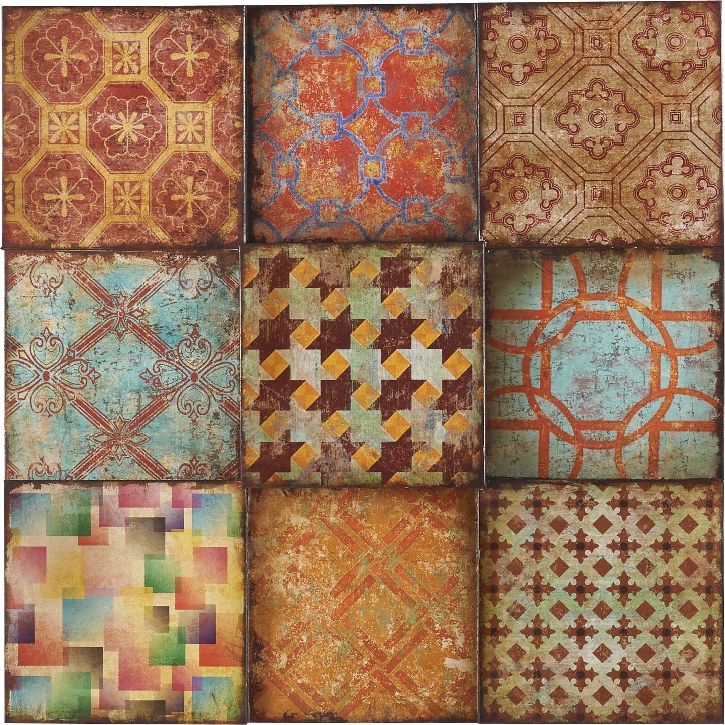 Plaque Carreaux 61x61cm