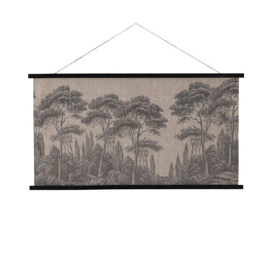 Toile Pin & Cyprès