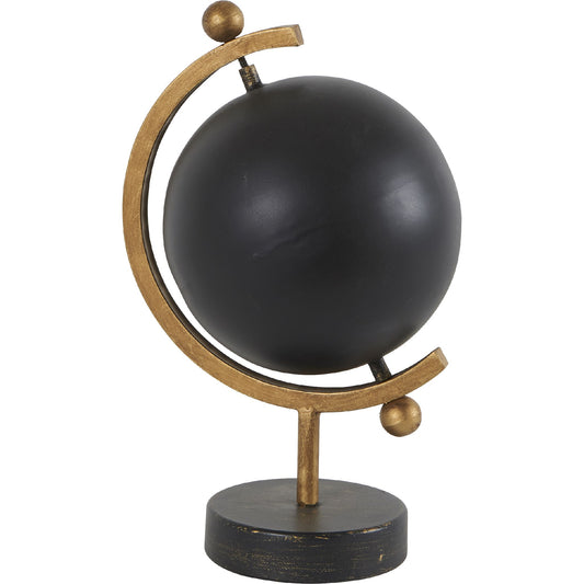 Globe Black D25xH42cm
