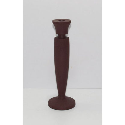 Bougeoir Lasso Rouille D8.5xH26.5cm
