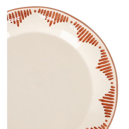 Assiette Plate Naples Terracotta