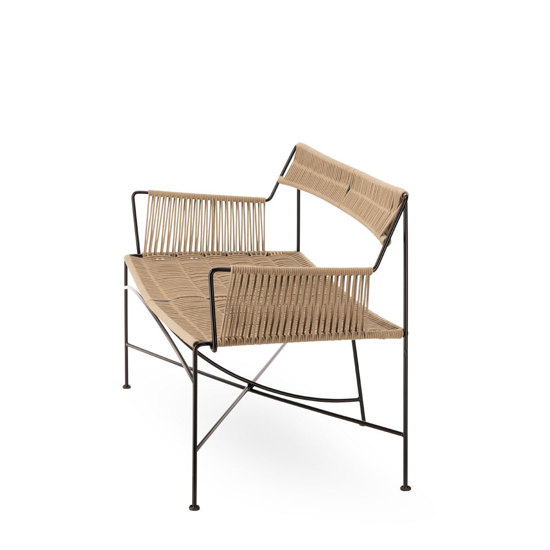 Banquette Moda Beige/Noire
