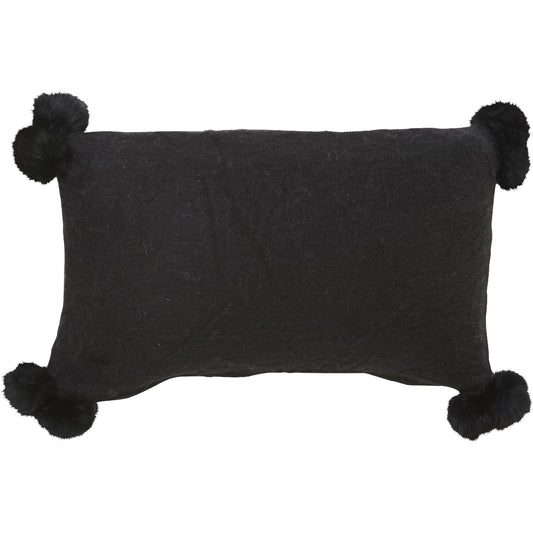 Coussin Andrew Noir 30x50cm