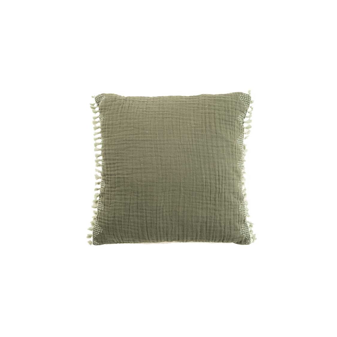 Coussin Salina Kaki/Vert Olive