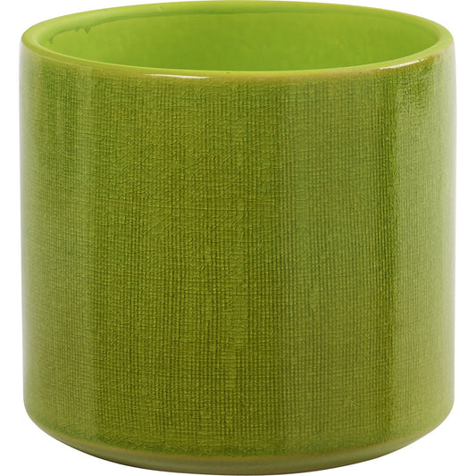 Cache Pot Cylindrique Anis D18xH17cm