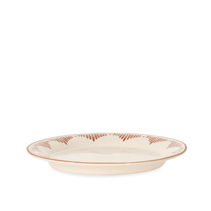 Assiette Plate Naples Terracotta