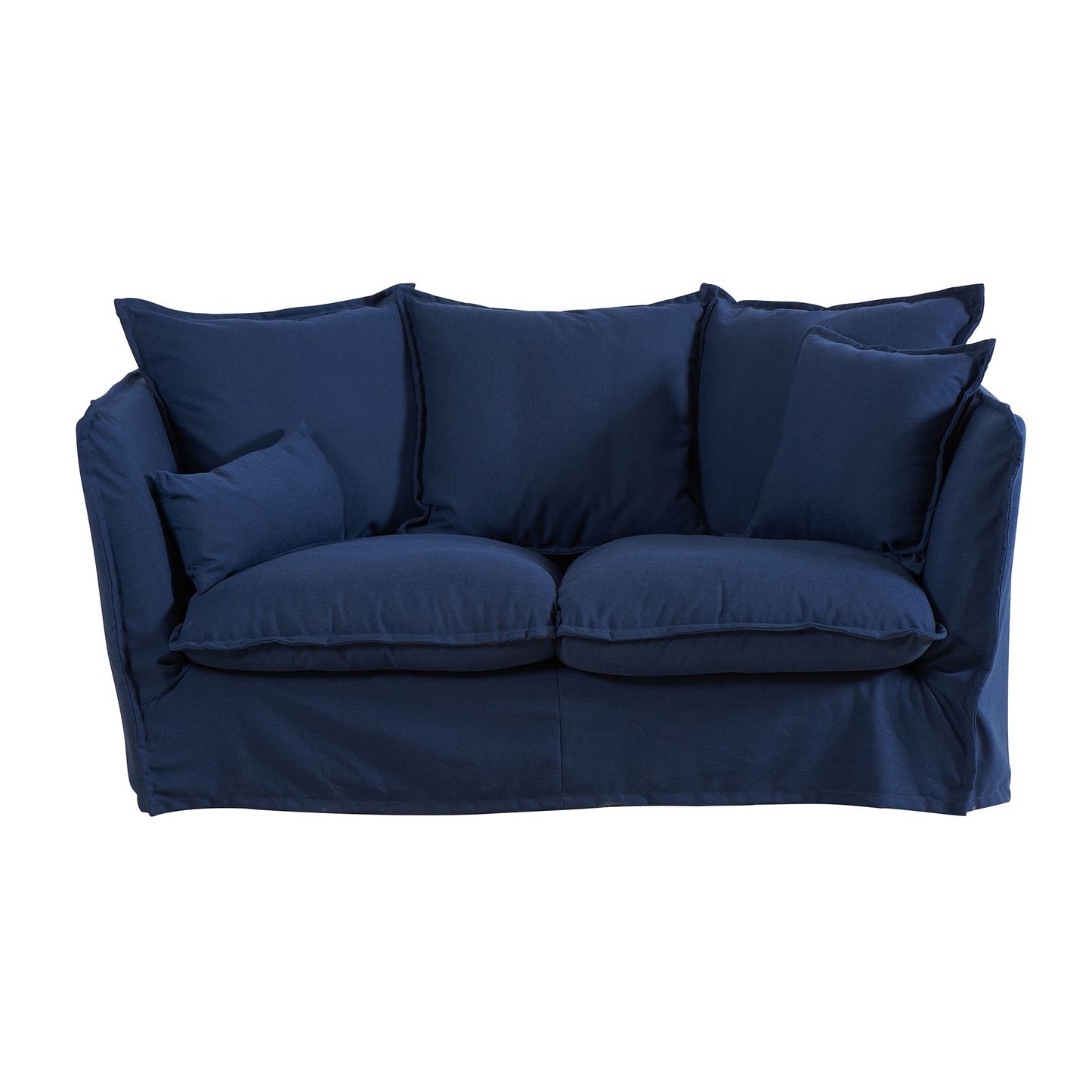 Canapé Tinos 2 pl. Bleu 170x105xH77cm
