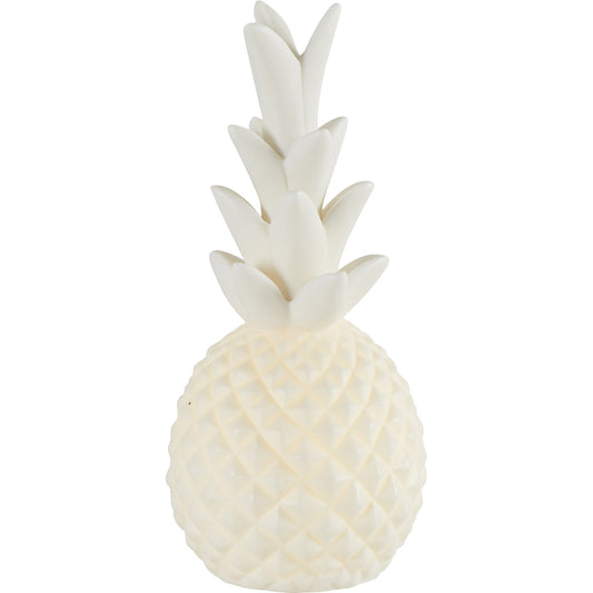 Veilleuse Ananas Porcelaine D8.5xH18cm