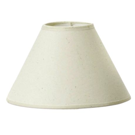 Abat-Jour Toile Ecru D20cm