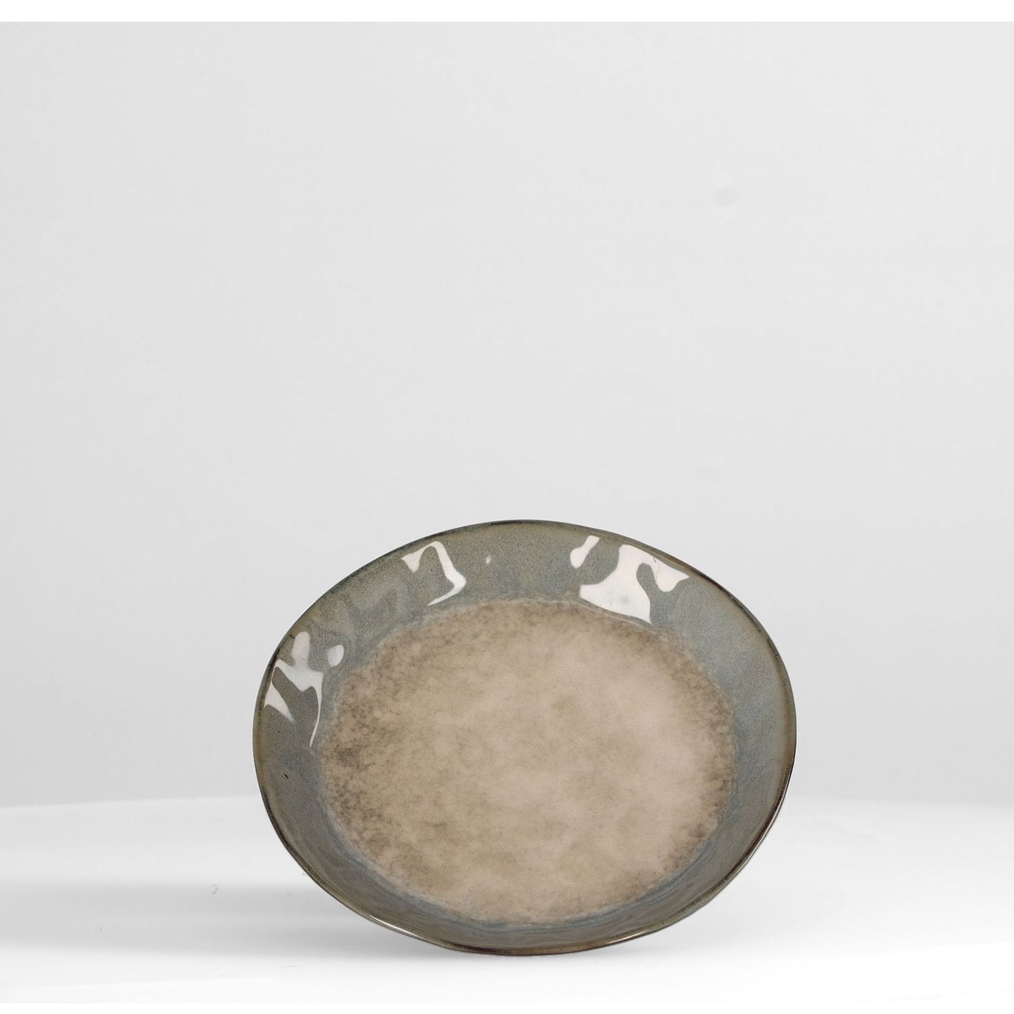 Assiette Dessert Shago Grise