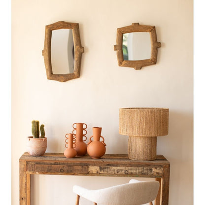 Miroir Bois Recyclé Rectangulaire Guadalupe